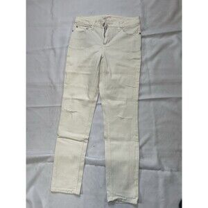 Womens Lauren Conrad White Skinny Jeans Size 10